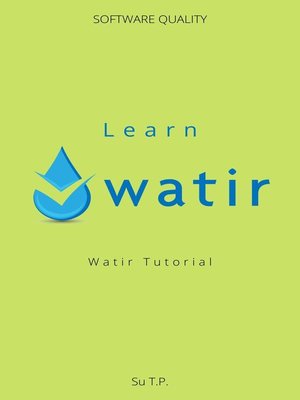cover image of Learn Watir
